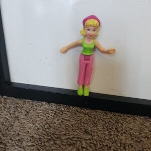VINTAGE 2003 POLLY POCKET DOLL MCDONALDS HAPPY MEAL TOY COLLECTIBLE FIGURE 3.75"